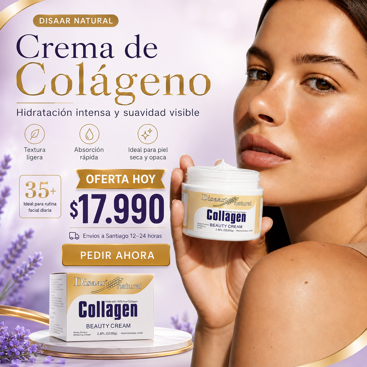 DISAAR® Collagen – Piel Más Joven, Suave y Radiante ✨